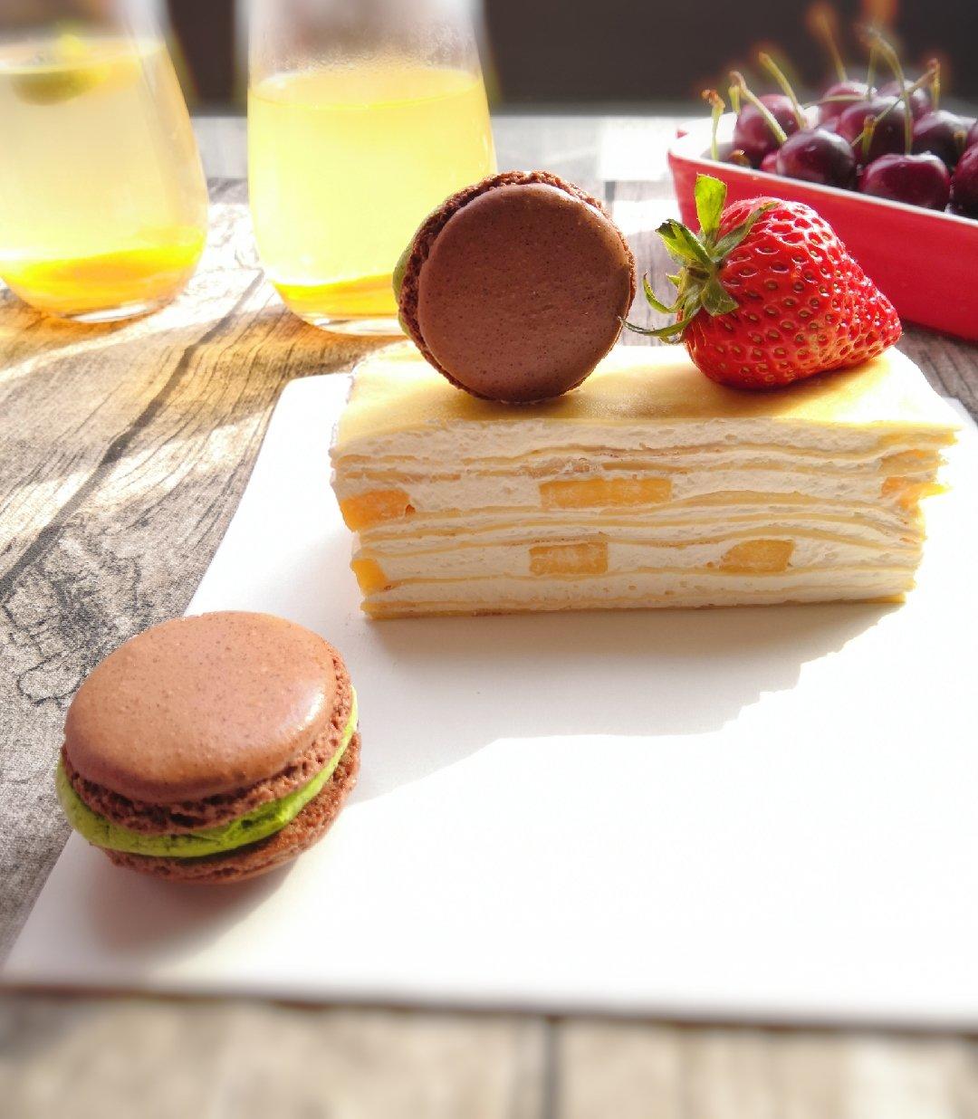 芒果千层蛋糕，100%成功告别煎皮无能