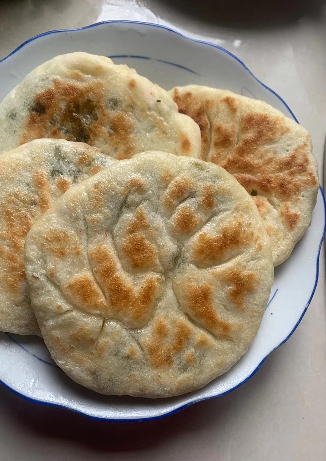 皮薄馅多的面饼