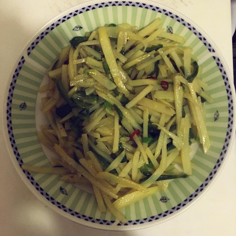 青椒土豆丝