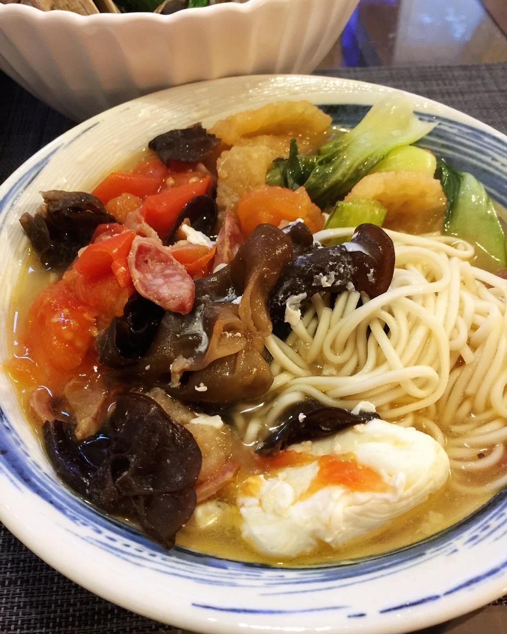 juliemiao做的南京特色小煮面