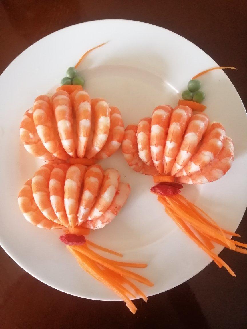 stary做的开运年菜75零难度高颜值红红火火灯笼虾