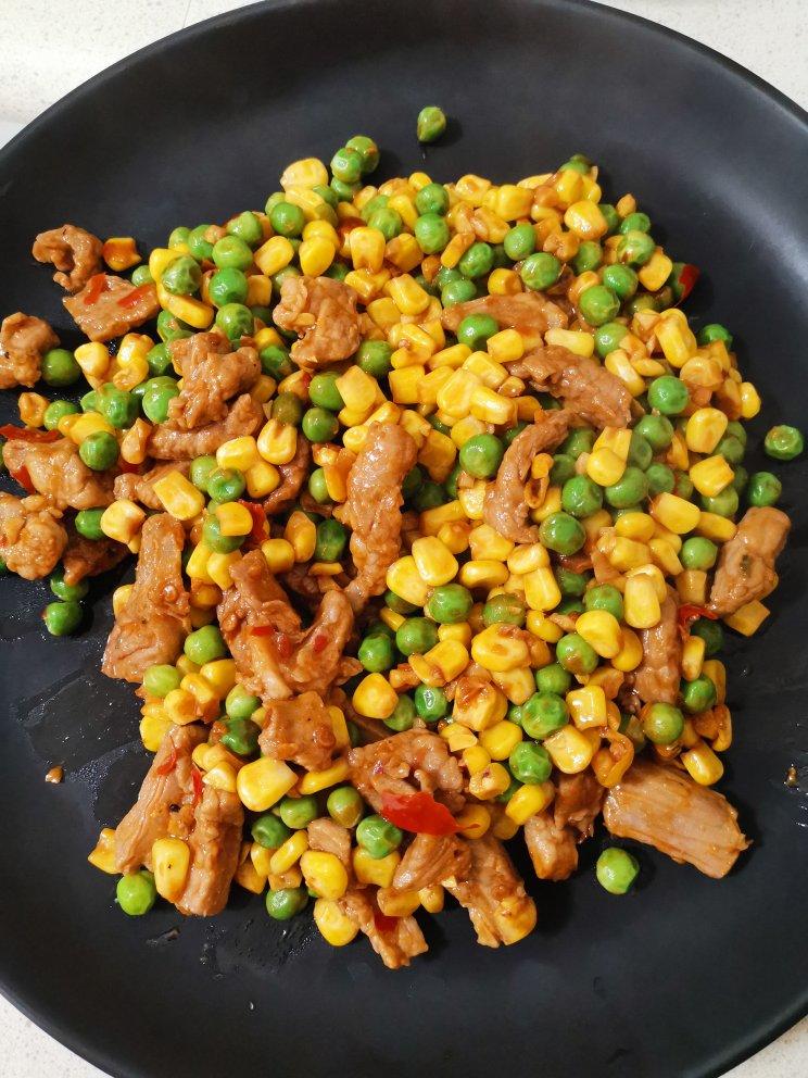 快手菜 青豆炒肉