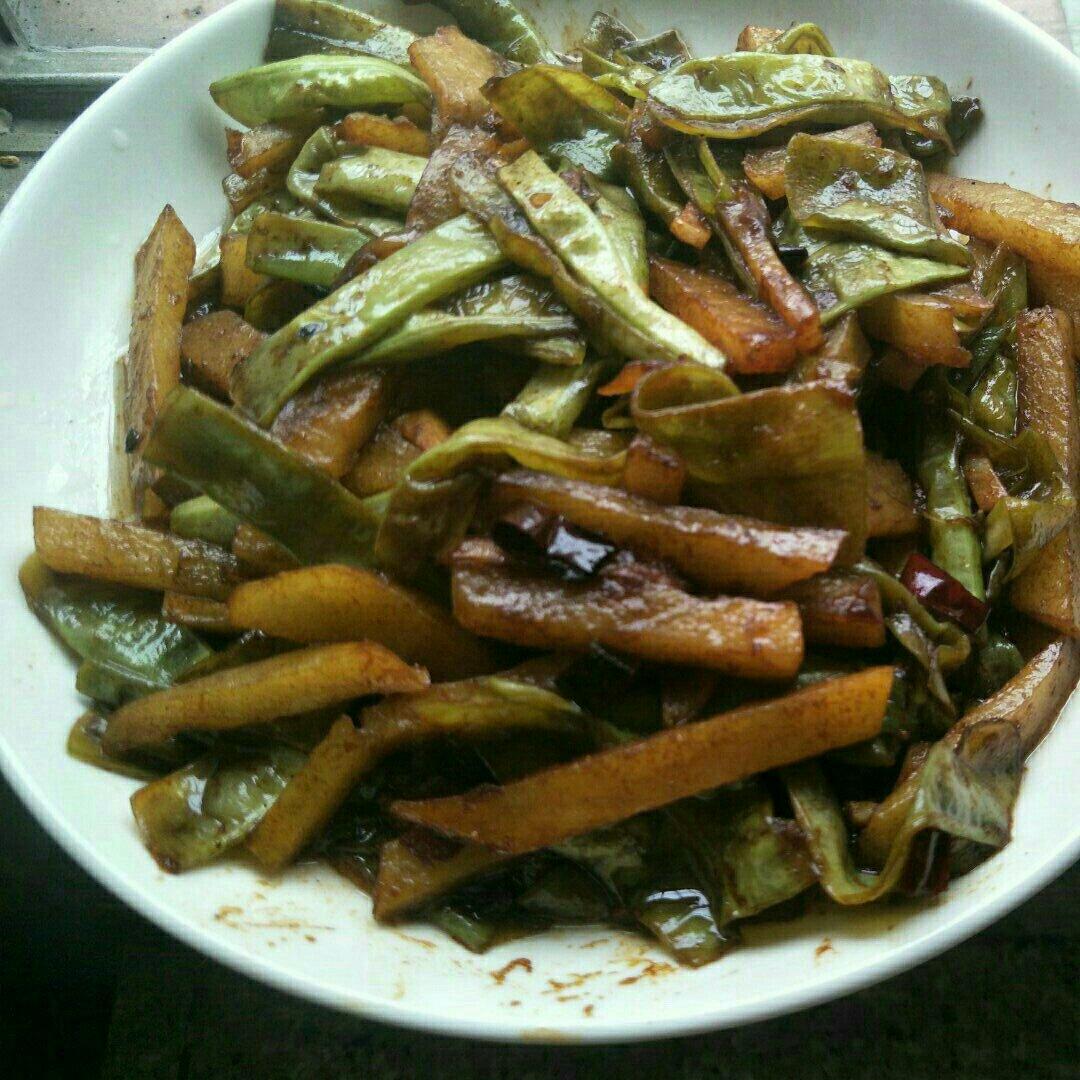 土豆烧豆角