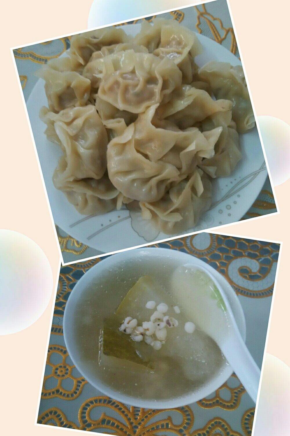 一品香韭菜猪肉饺子