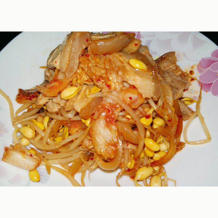 韩式泡菜五花肉