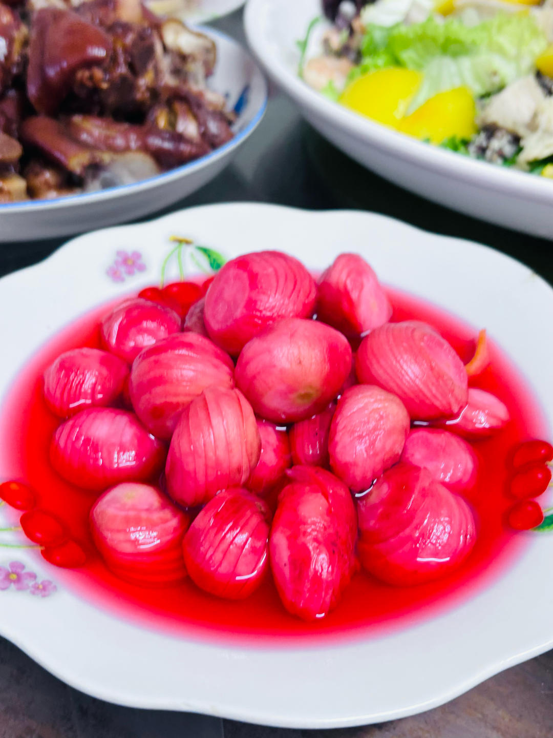 年夜饭头道菜～鸿运当头（樱桃小萝卜）