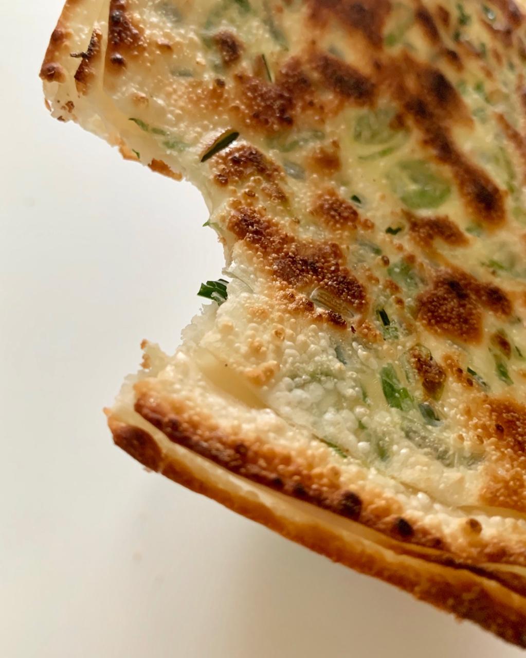 葱油饼（饺子皮版）
