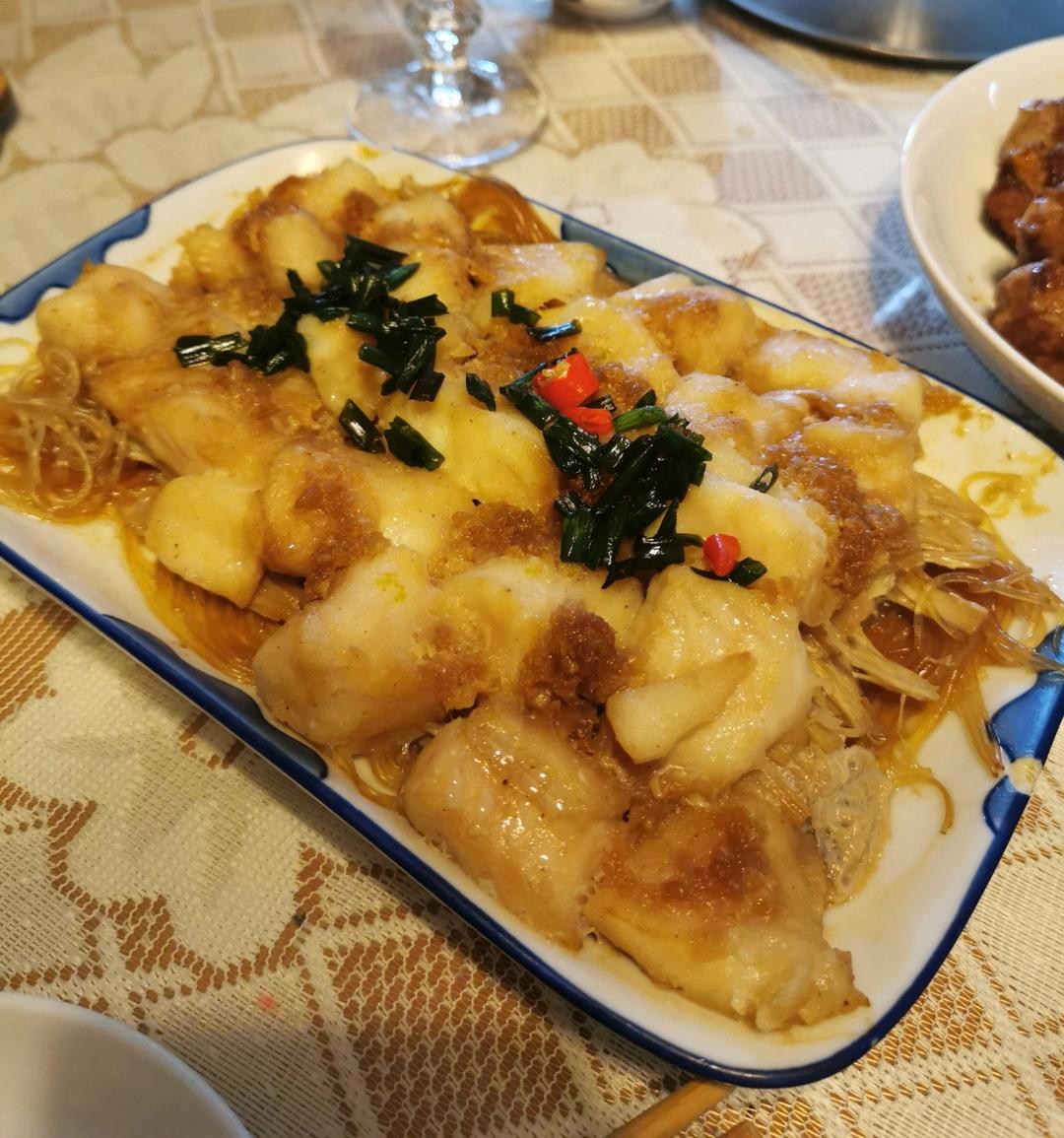 🔥吃不胖❗️蒜蓉粉丝龙利鱼❗️