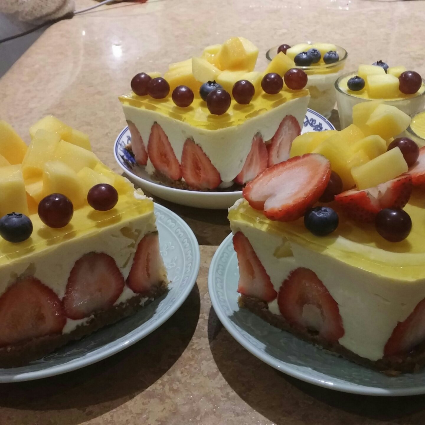 【视频】芒果慕斯（6寸） | 含镜面果胶配方