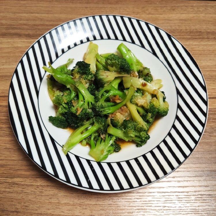 蚝油蒜蓉西兰花