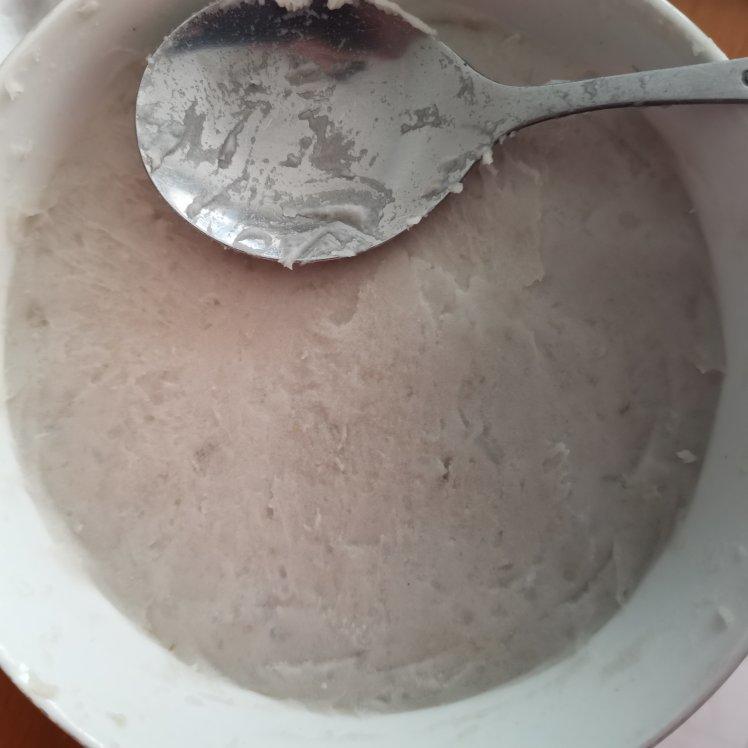 鲜芋牛奶的芋泥