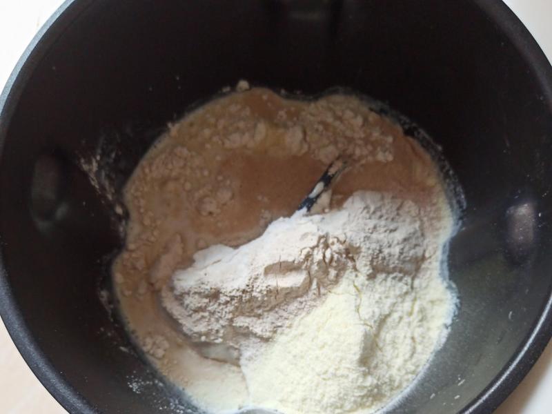 纯奶手撕吐司的做法 步骤1