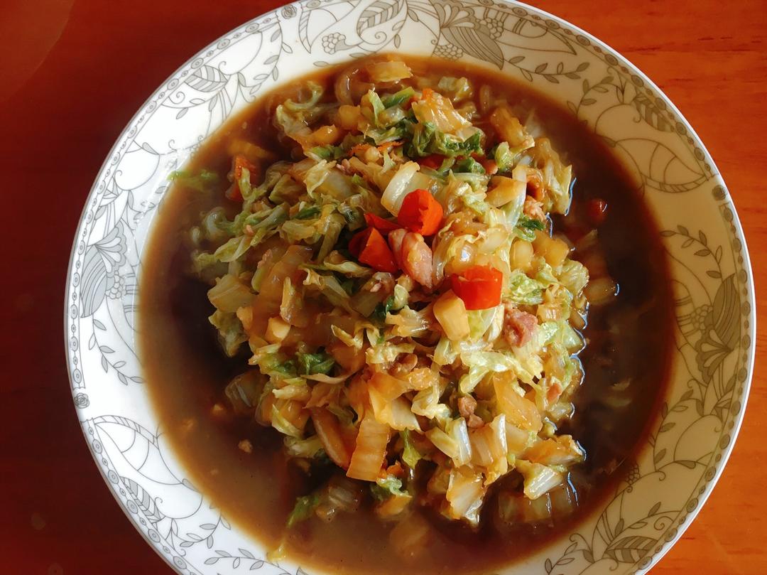 酸辣大白菜&粉条
