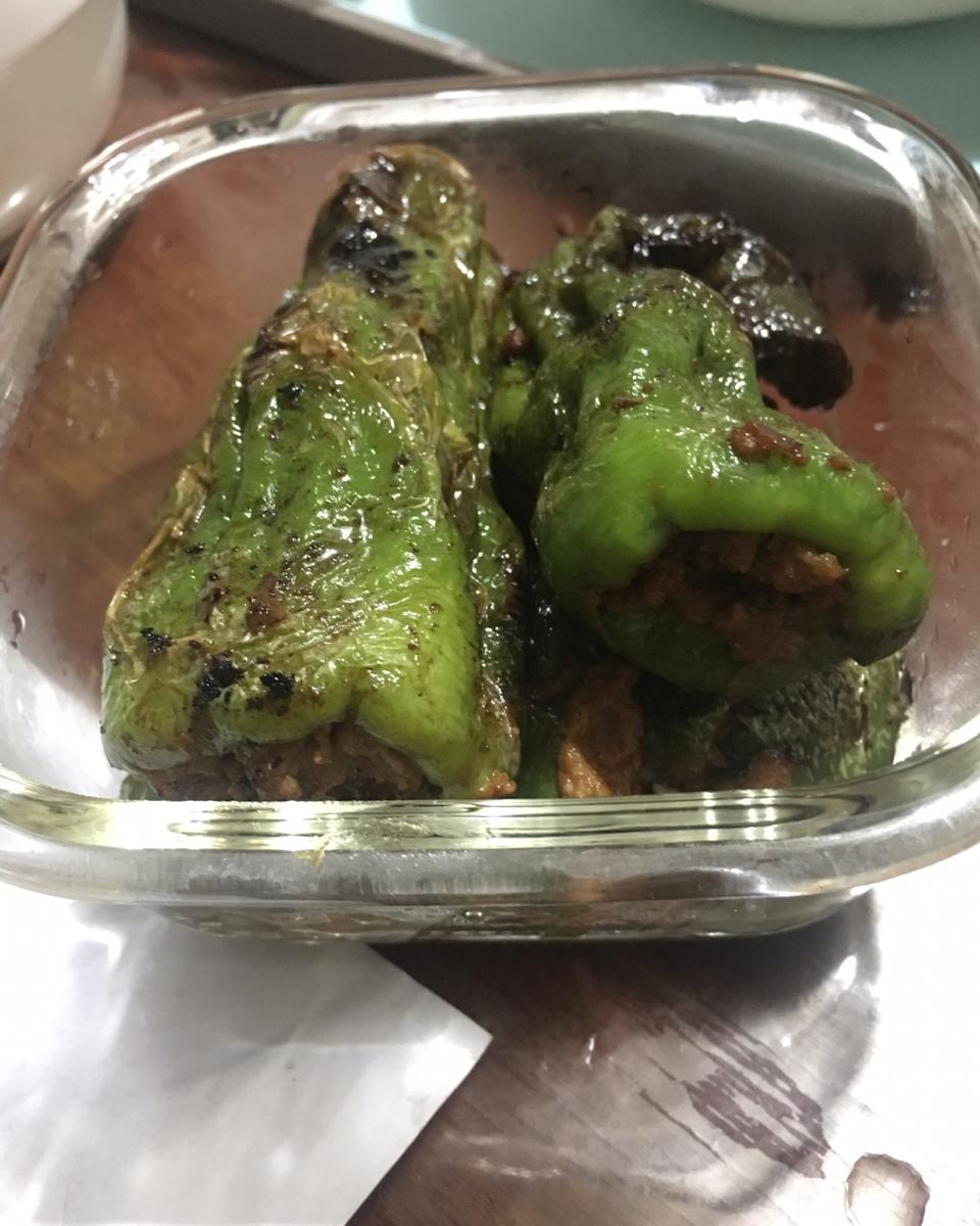 下饭菜肴--青椒酿肉