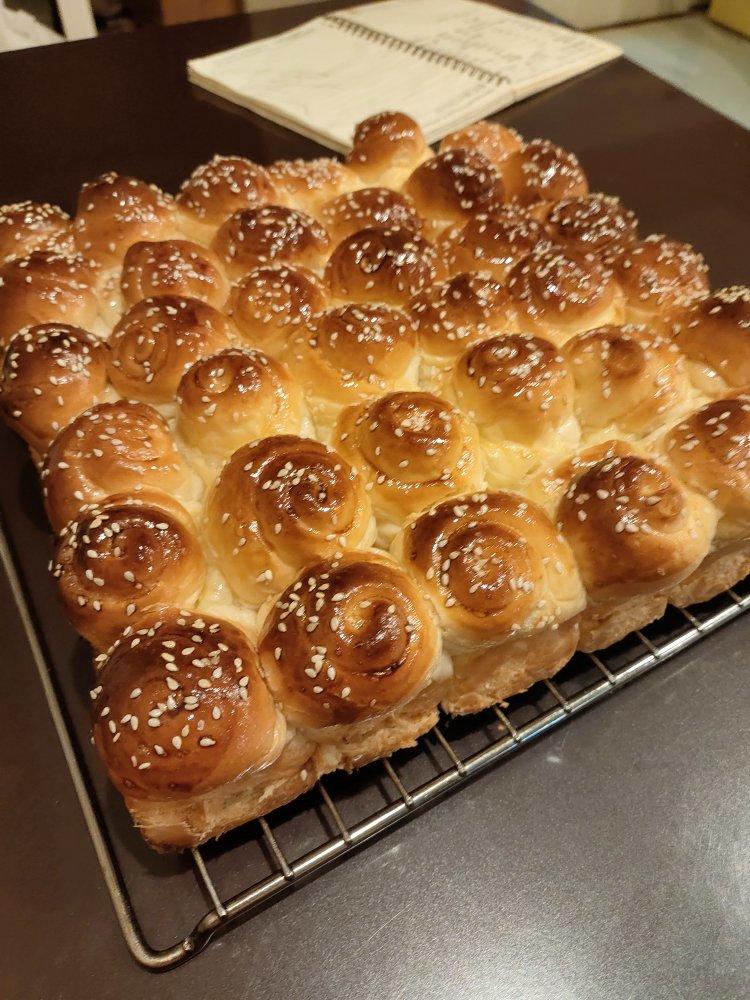 puppet00做的一次发酵脆底蜂蜜小面包