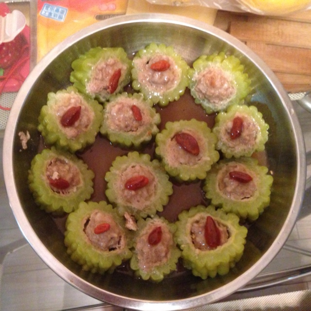 肉酿苦瓜