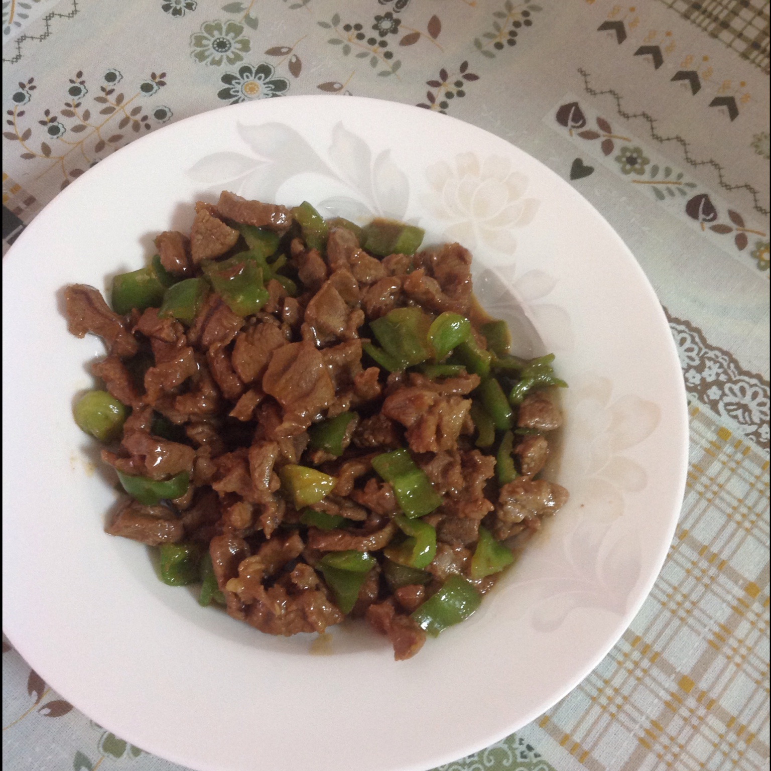 蚝油青椒牛肉丁