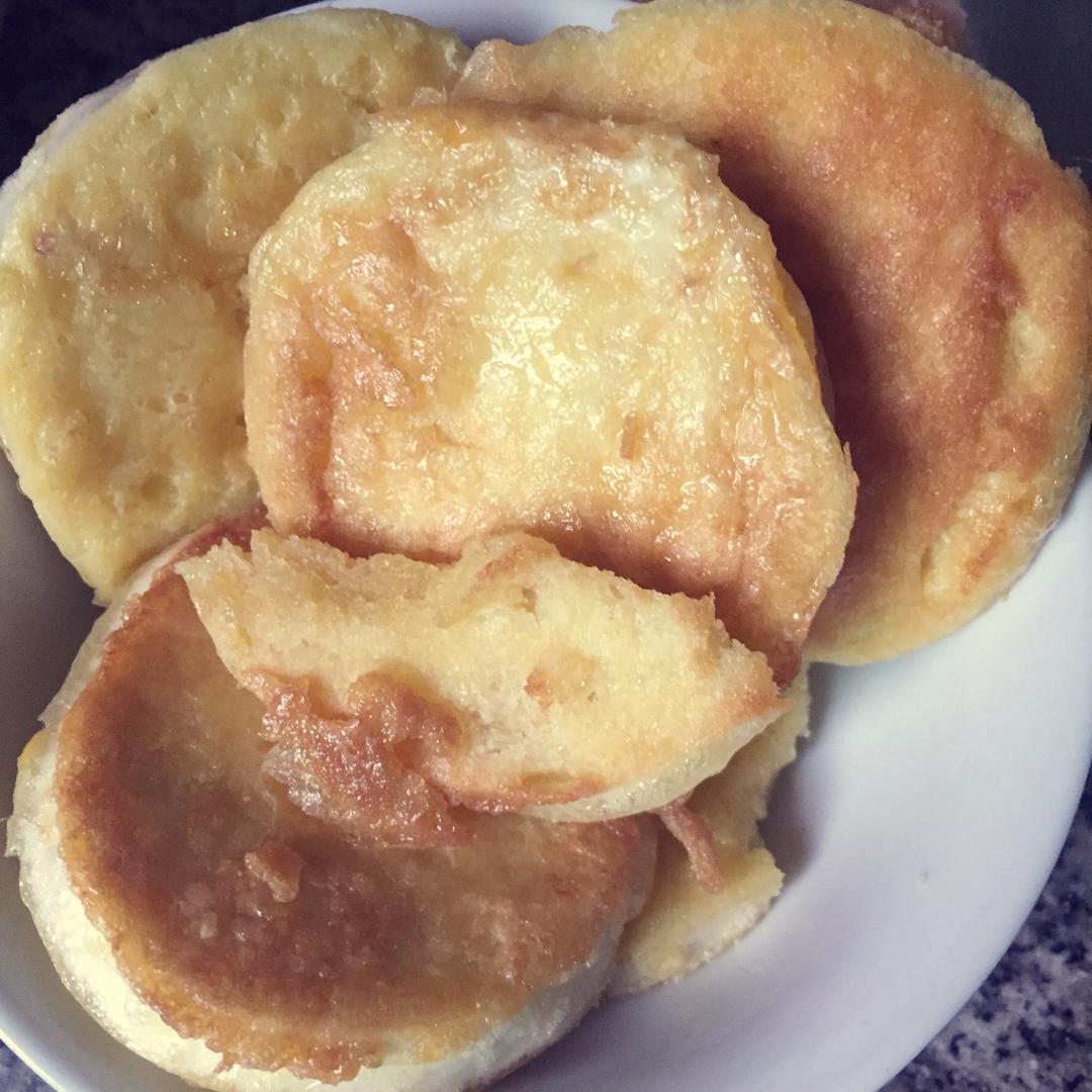 鸡蛋煎馒头片