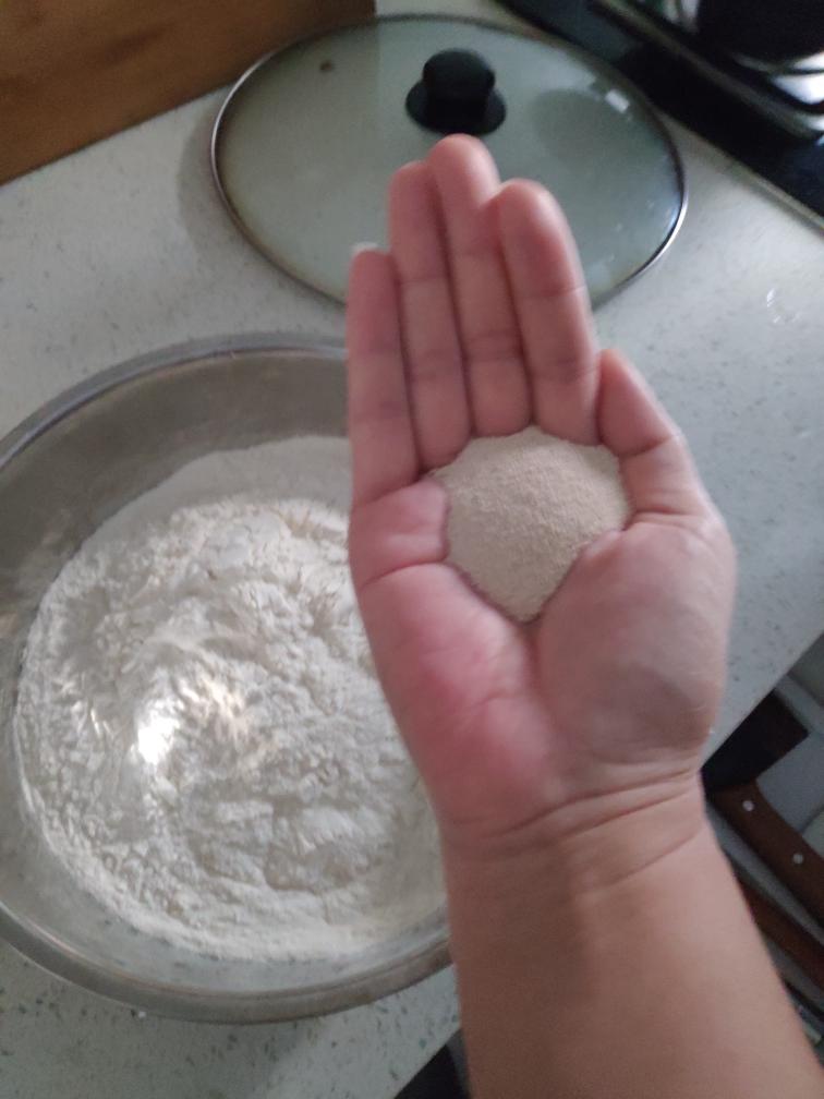 纯奶手撕吐司的做法 步骤1
