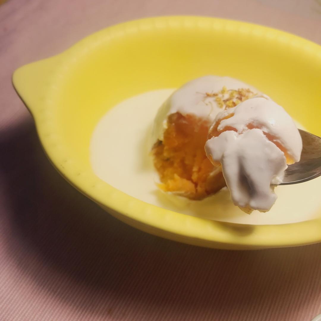 酸奶红薯泥