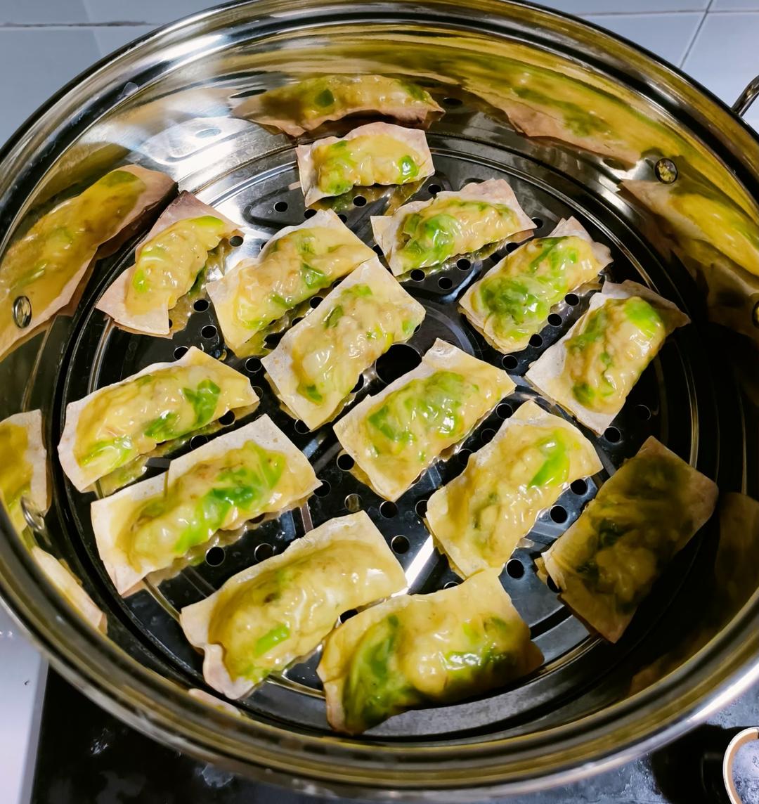 网红蔬菜蒸包