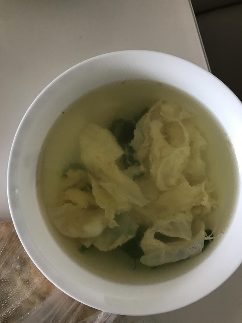 健康无油鸡蛋汤