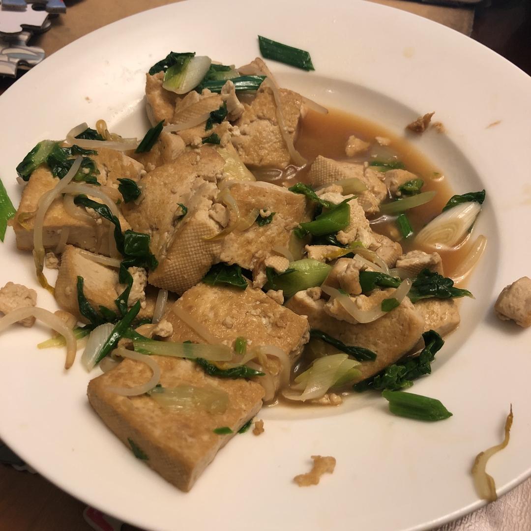 家常煎豆腐