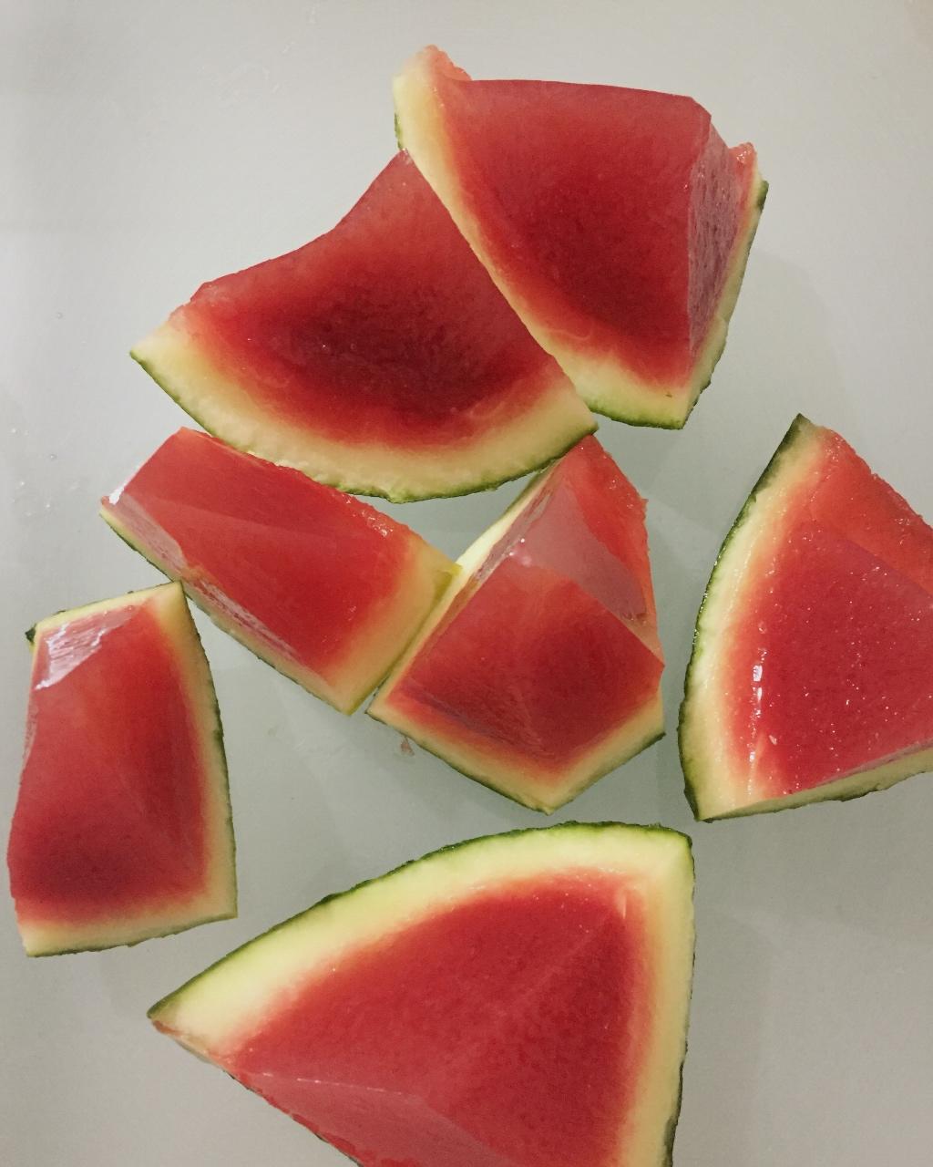 土豆6639做的西瓜果冻