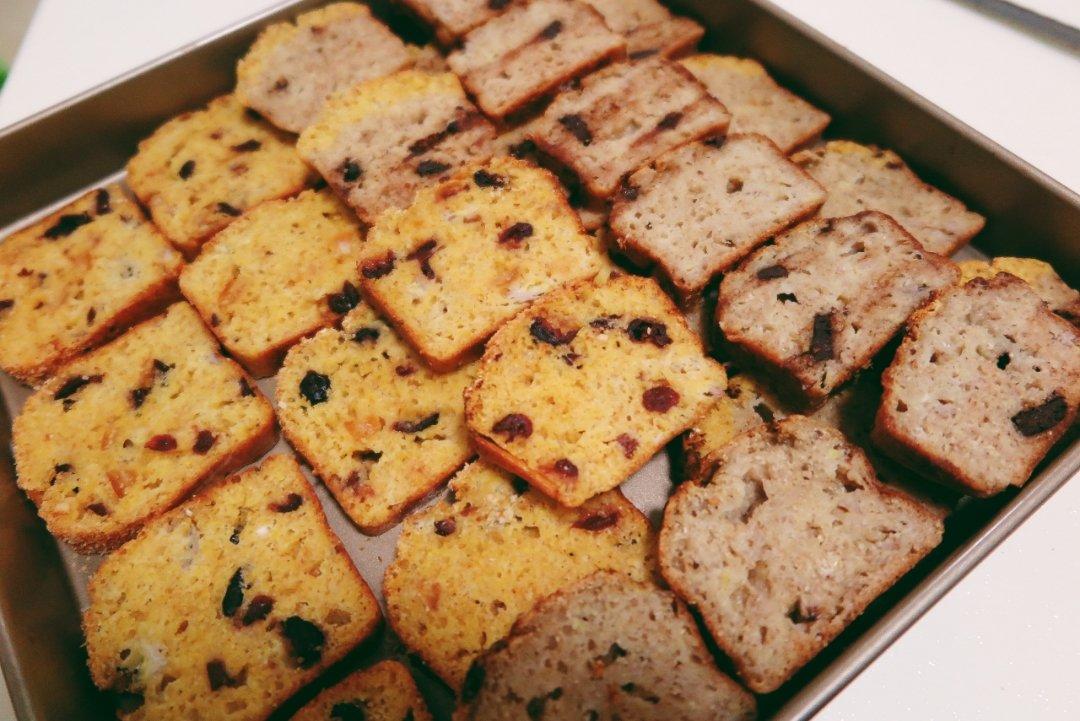 蔓越莓香橙玉米快手面包丨健康·烘焙