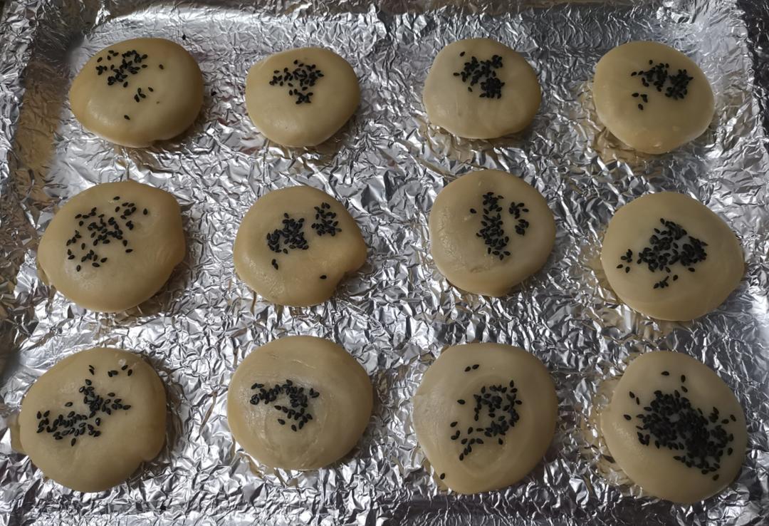 honey2014做的红豆饼@红豆酥@酥皮点心@小烤箱版