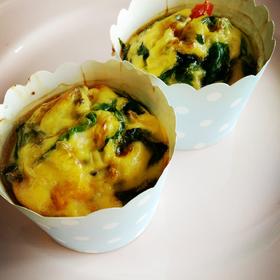 早餐鸡蛋杯cupcake Frittata