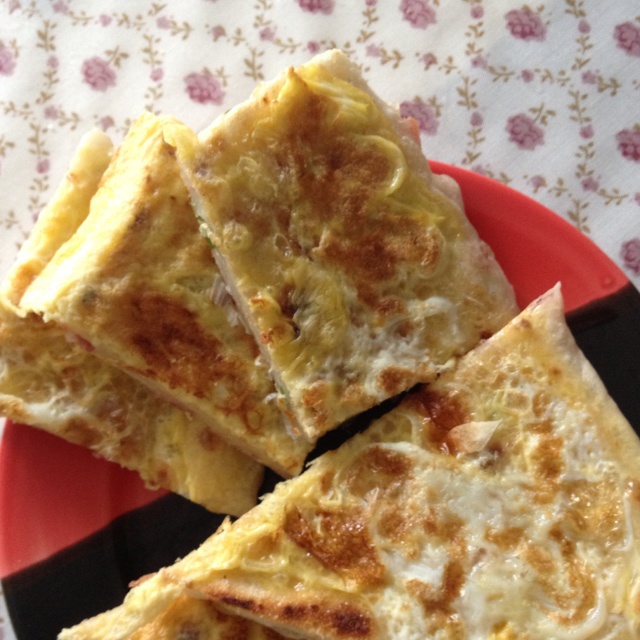 可能是最好吃系列--鸡蛋葱油饼