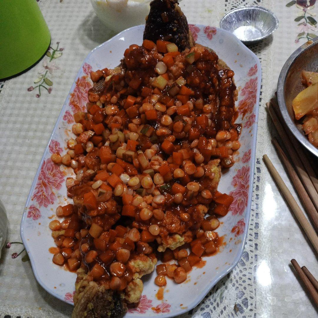 厨师长教大家：“松鼠鱼”的家常做法，酸甜可口