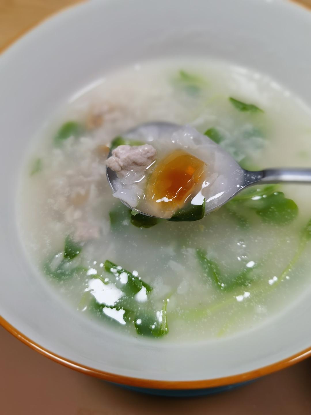 皮蛋瘦肉粥