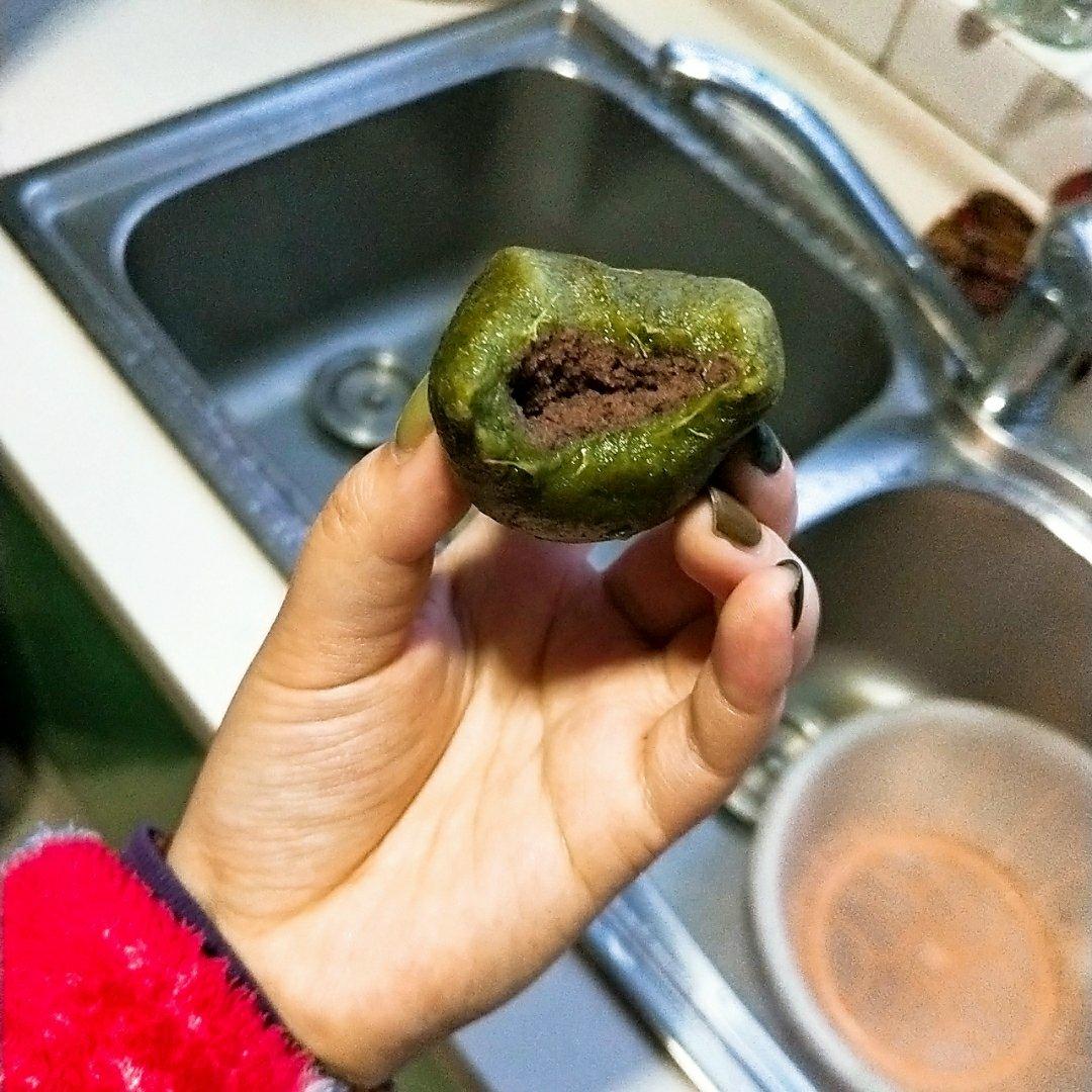 【网红肉松蛋黄青团】-艾草版（附艾草处理及保存）