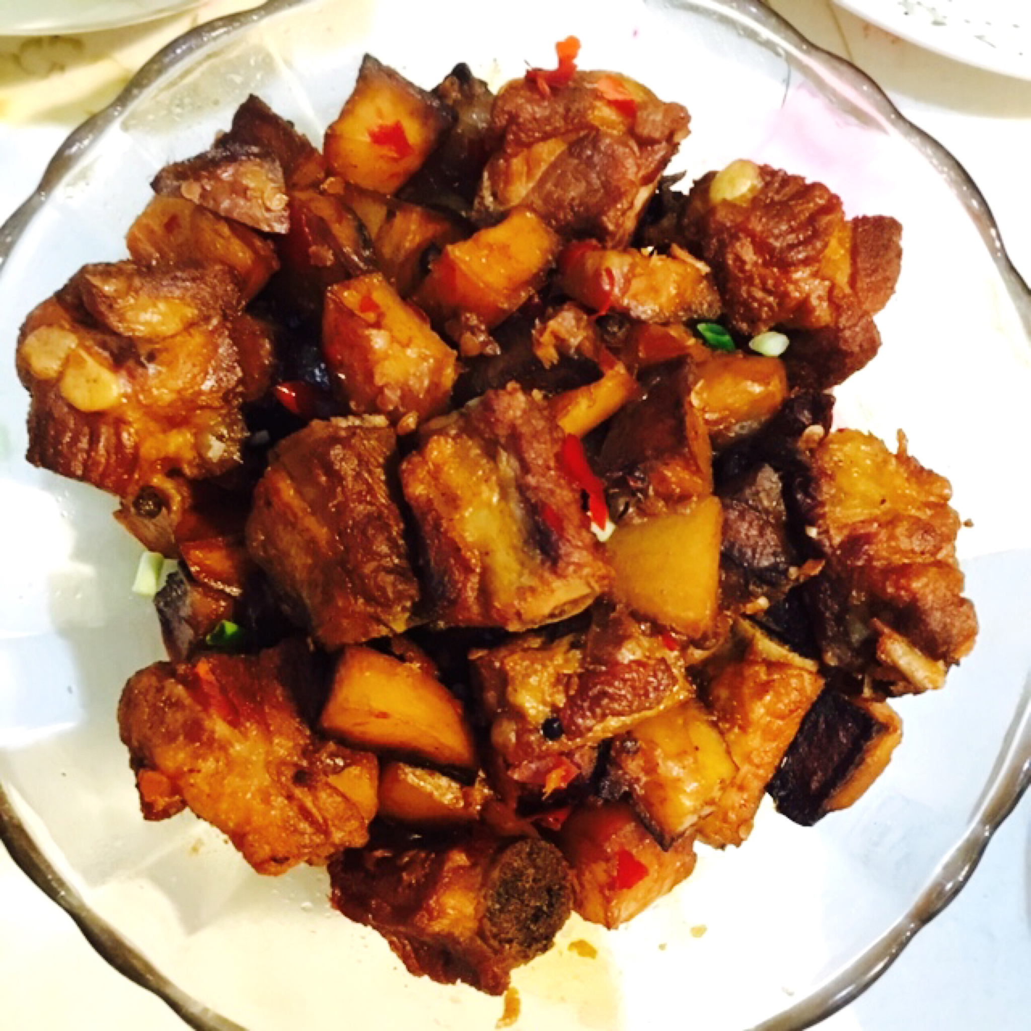 川味土豆烧排骨