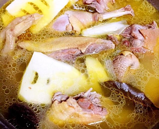 老鸭汤锅的做法