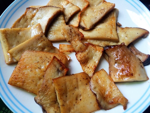 干煎杏鲍菇