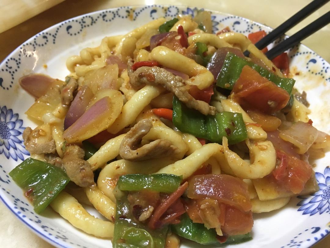 陕西老乔炒拉条子