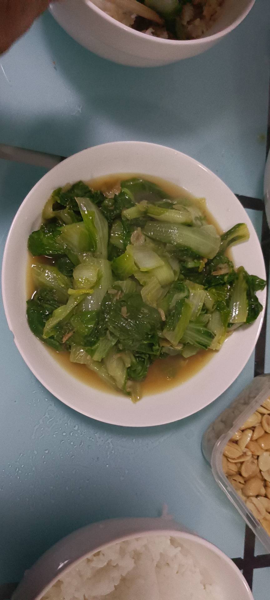 鲜美营养的 虾米🦐杭白菜