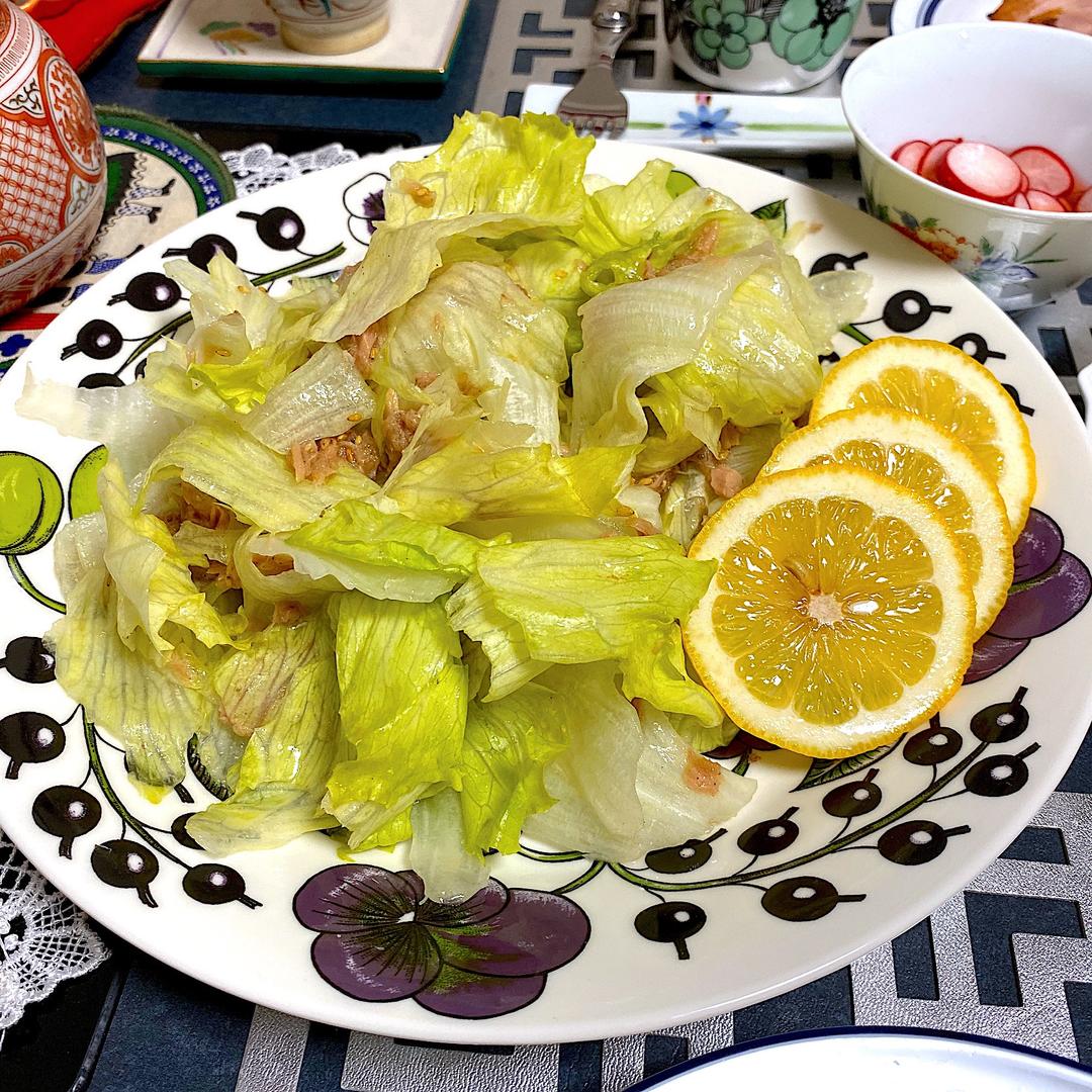 步骤图 生菜柠檬沙拉 大量消费生菜 的做法 生菜柠檬沙拉 大量消费生菜 的做法步骤 菜谱 下厨房