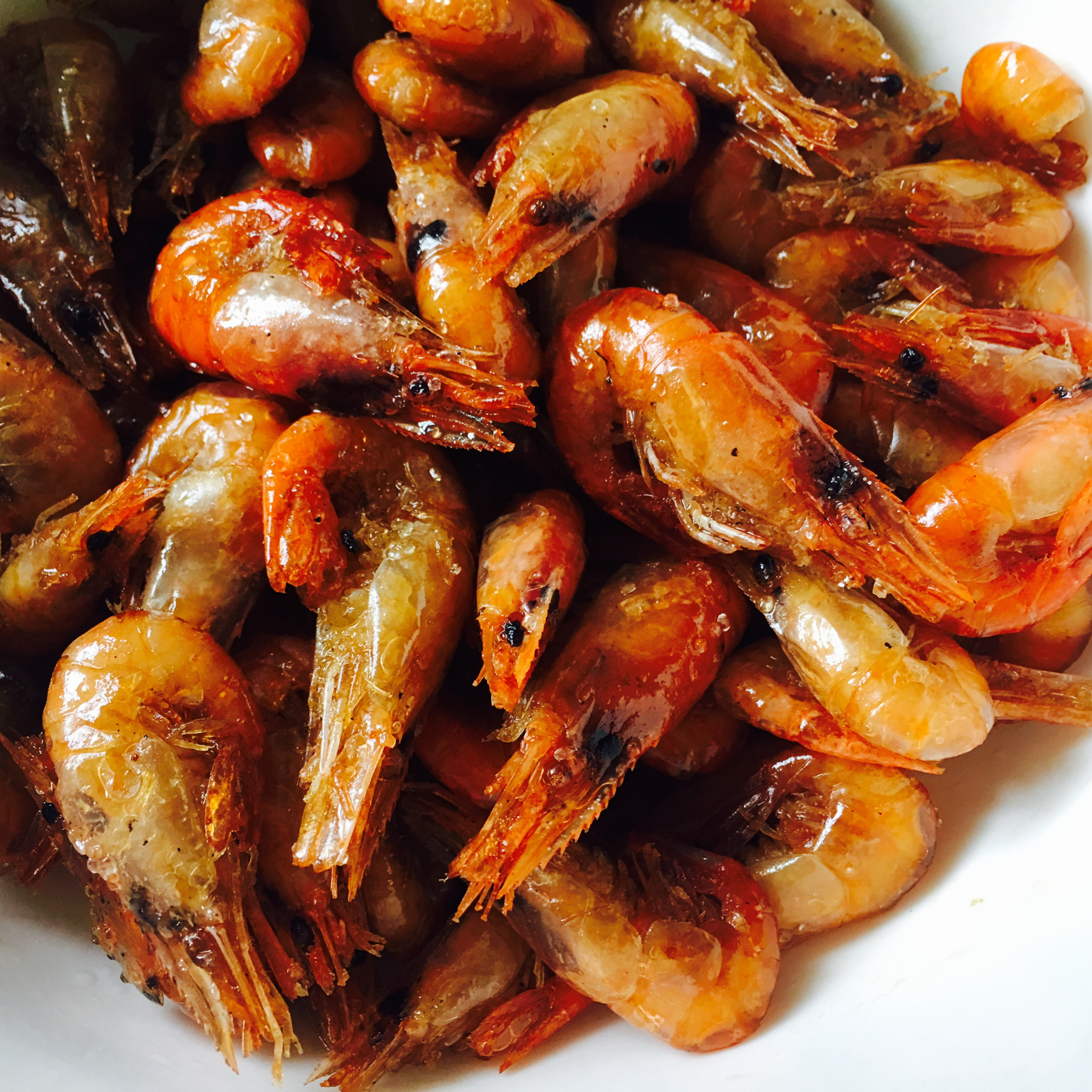 油爆河虾