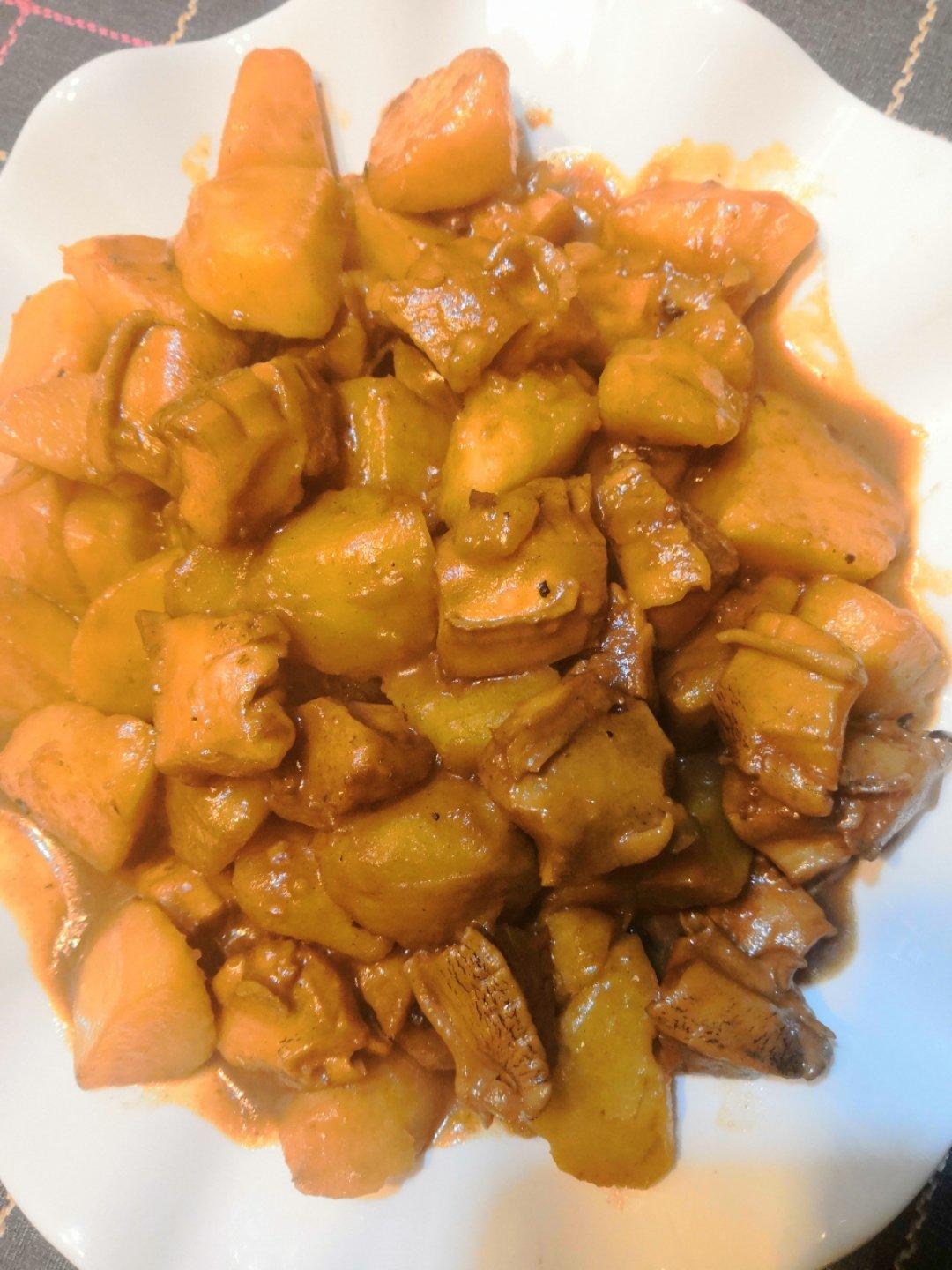 鲍鱼烧土豆