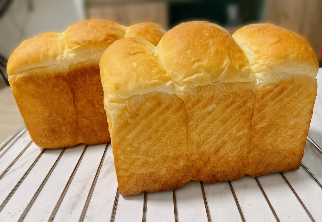 高含水量烫种小吐司，加倍松软