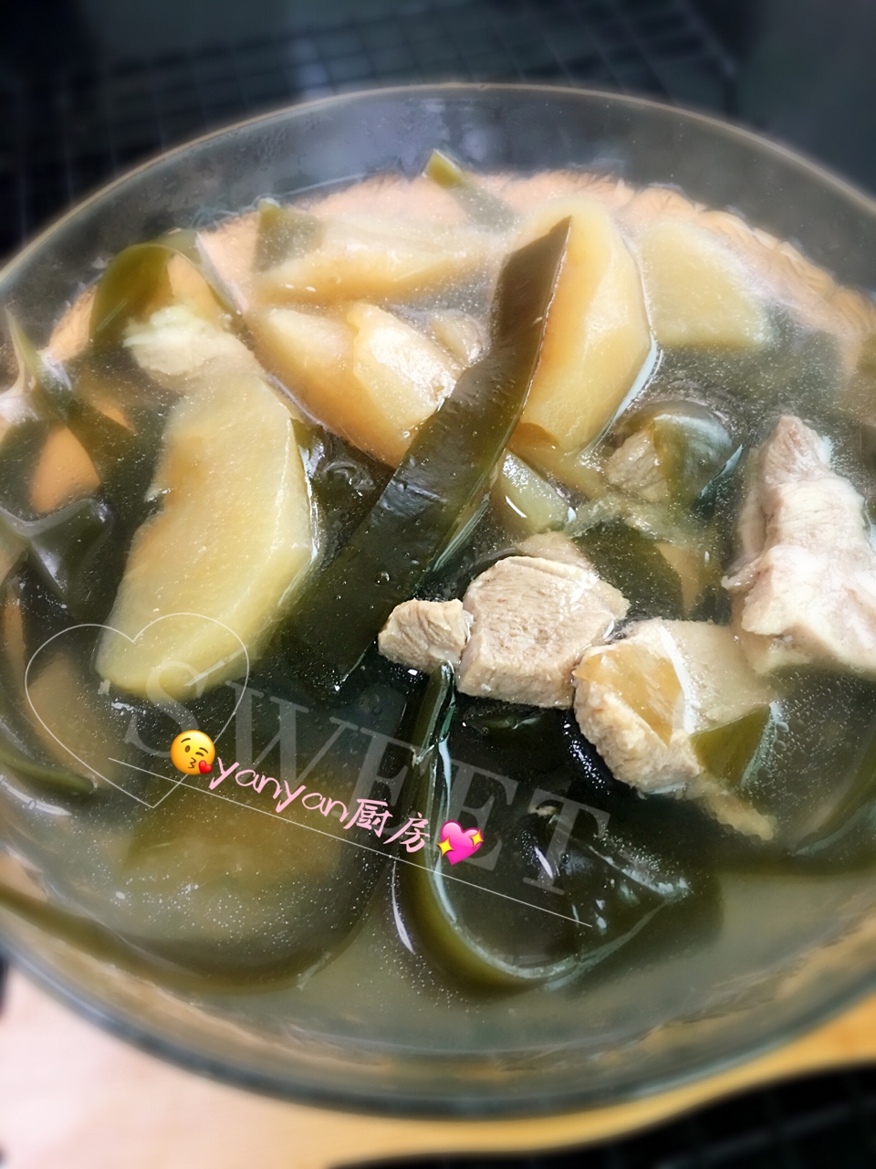 海带苹果汤的做法
