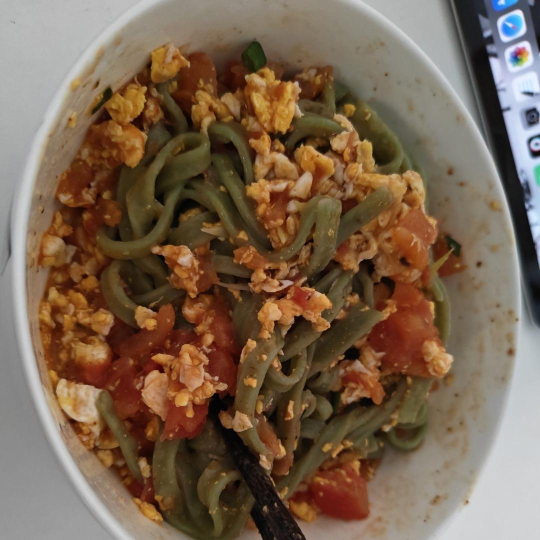 陕西关中手工三合一菠菜面（嘹咋咧）