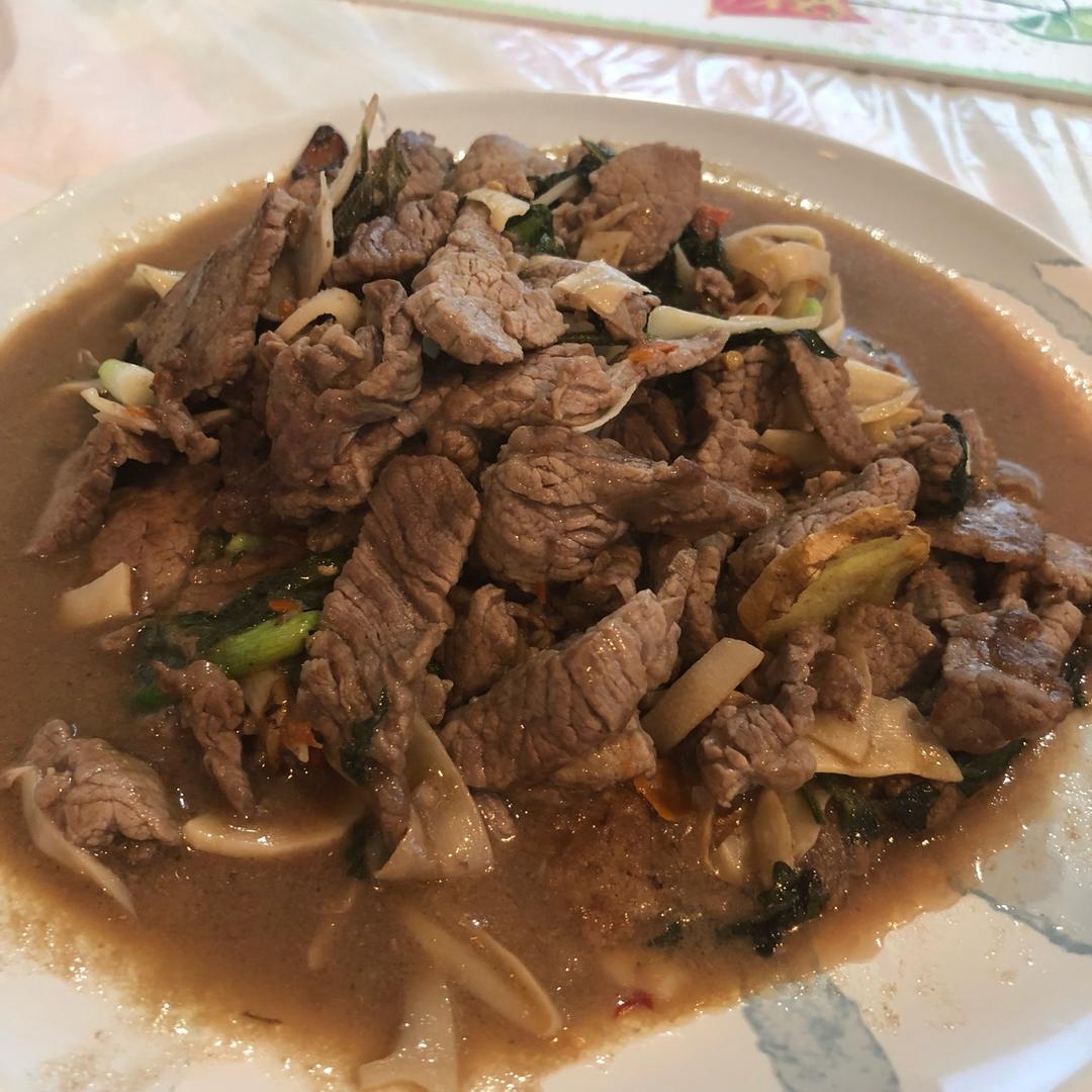 子姜紫苏炒牛肉
