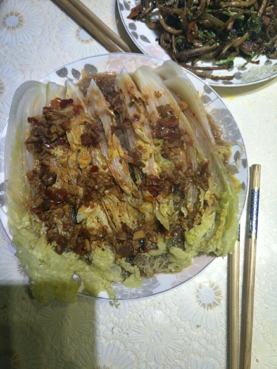 蒜蓉粉丝娃娃菜