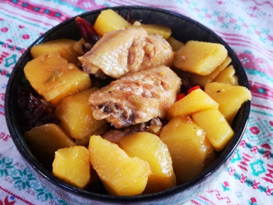 土豆炖鸡翅（快手零失败）
