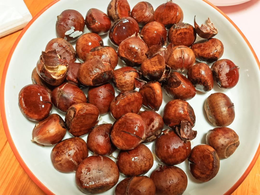 简单三步！让你吃到比街上买的糖炒板栗还好吃的糯🌰！